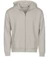 T5154 5154 Tee Jays Unlabeled Hooded Full Zip Sweatshirt Cement colour image